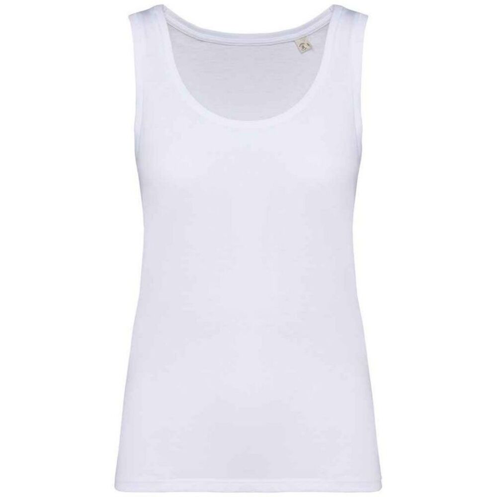 Native Spirit Womens/Ladies Tank Top / White